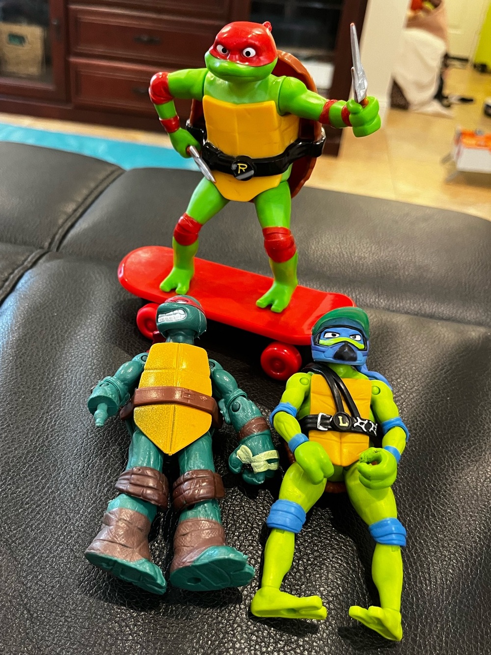 Teenage mutant ninja turtles tmnt action figures toys lot Vintage retro y2k
